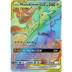 Pikachu e Zekrom-GX / Pikachu & Zekrom-GX (162/181), Busca de Cards