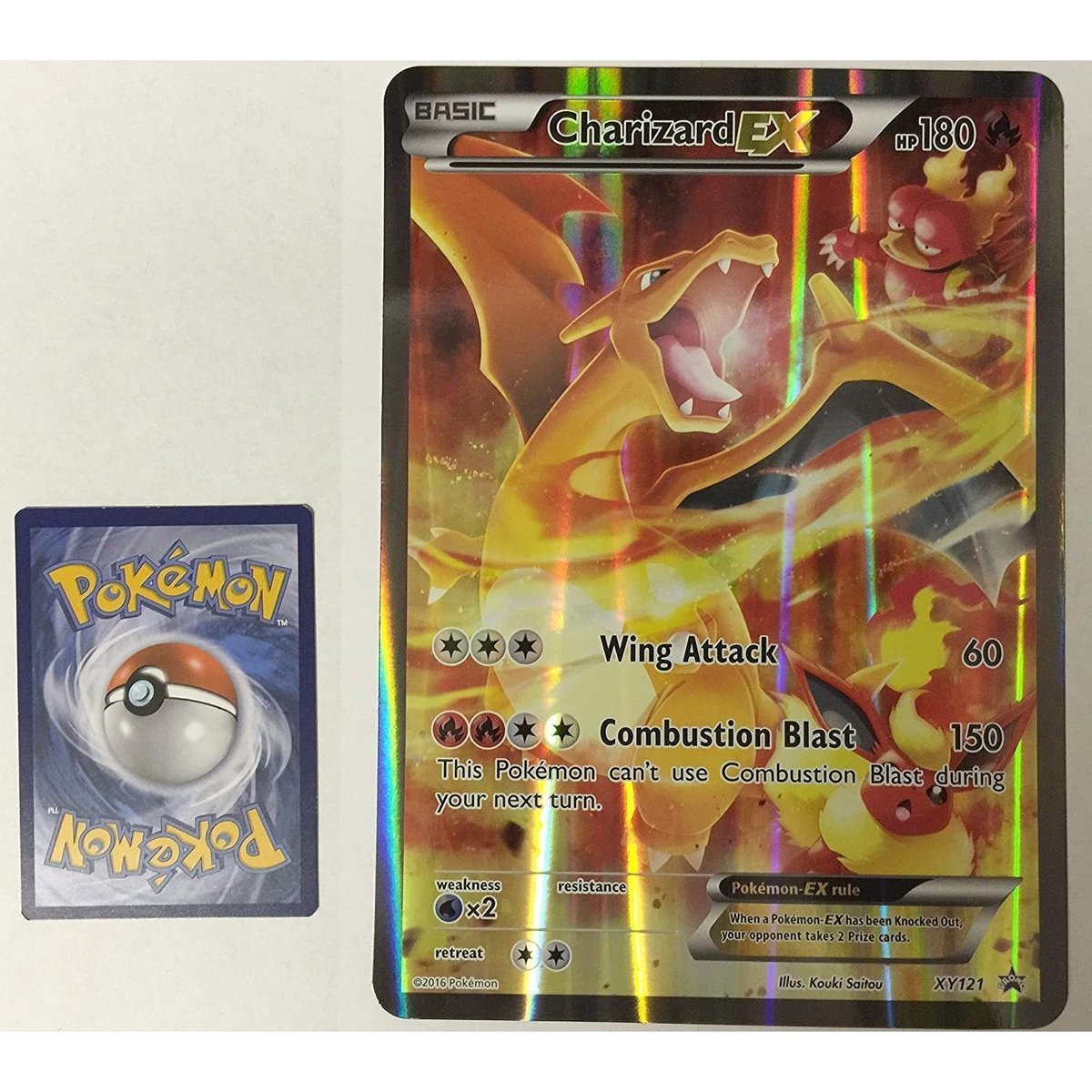 Pokemon Charizard EX Jumbo Card-The Pokémon Company International-Ace Cards &amp; Collectibles