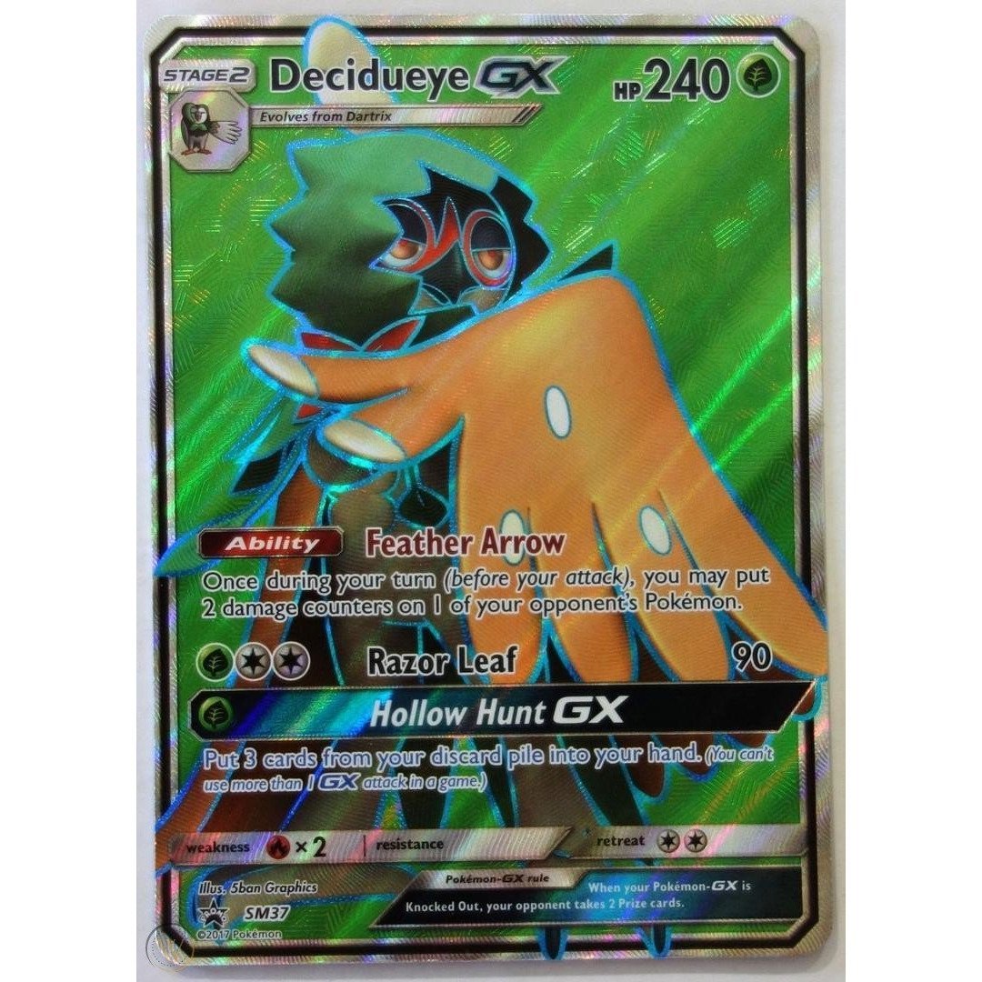 Pokemon Decidueye GX Jumbo Card-The Pokémon Company International-Ace Cards & Collectibles