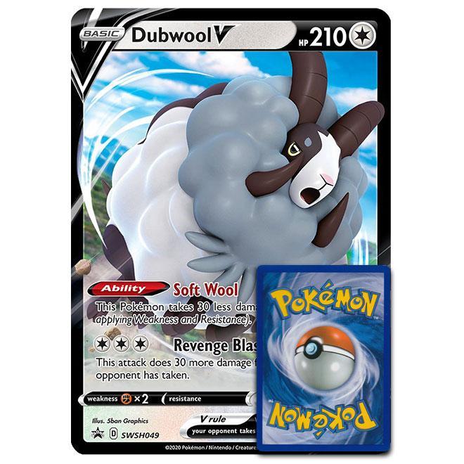 Pokemon Dubwool V Jumbo Card-The Pokémon Company International-Ace Cards &amp; Collectibles