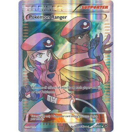 Pokemon Ranger -Single Card-Full Art Ultra Rare [113/114]-The Pokémon Company International-Ace Cards &amp; Collectibles