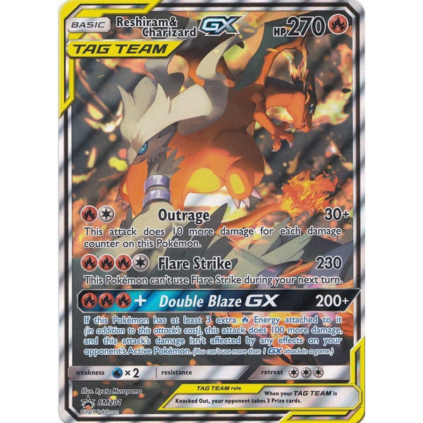 Pokemon Reshiram & Charizard GX Jumbo Card - Ace Cards & Collectibles