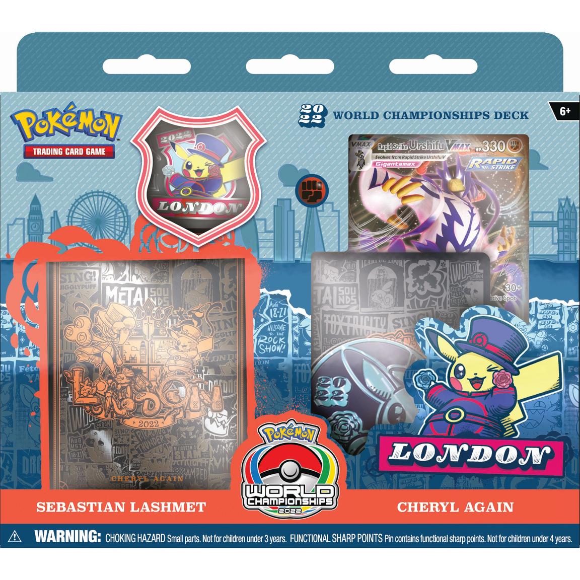 Pokemon TCG 2022 World Championship Deck-Set of 4-The Pokémon Company International-Ace Cards & Collectibles