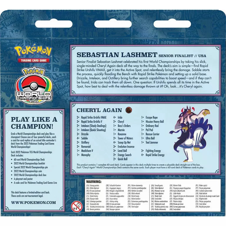 Pokemon TCG 2022 World Championship Deck - Ace Cards Sdn Bhd Pokemon TCG 2022 World Championship Deck - Ace Cards Sdn Bhd