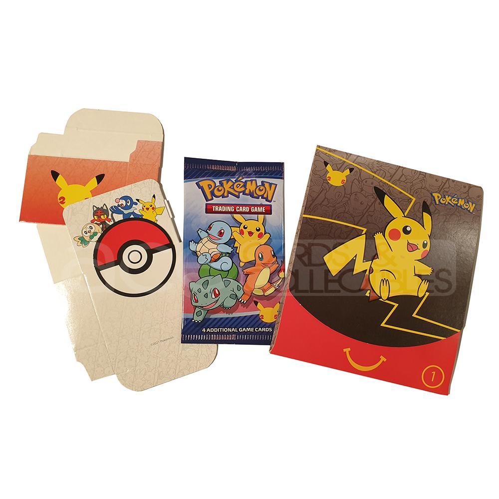 Pokemon TCG 25th Anniversary McDonald's Happy Meal Special Booster Pac - Ace Cards Sdn Bhd Pokemon TCG 25th Anniversary McDonald's Happy Meal Special Booster Pac - Ace Cards Sdn Bhd