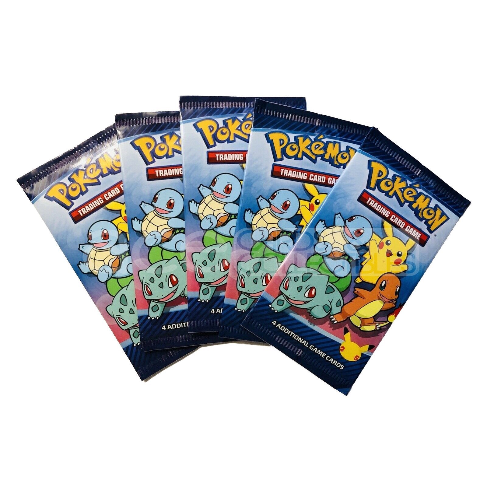 Pokemon TCG 25th Anniversary McDonald's Happy Meal Special Booster Pack-Green Packaging (Booster Pack + Card Holder)-The Pokémon Company International-Ace Cards & Collectibles