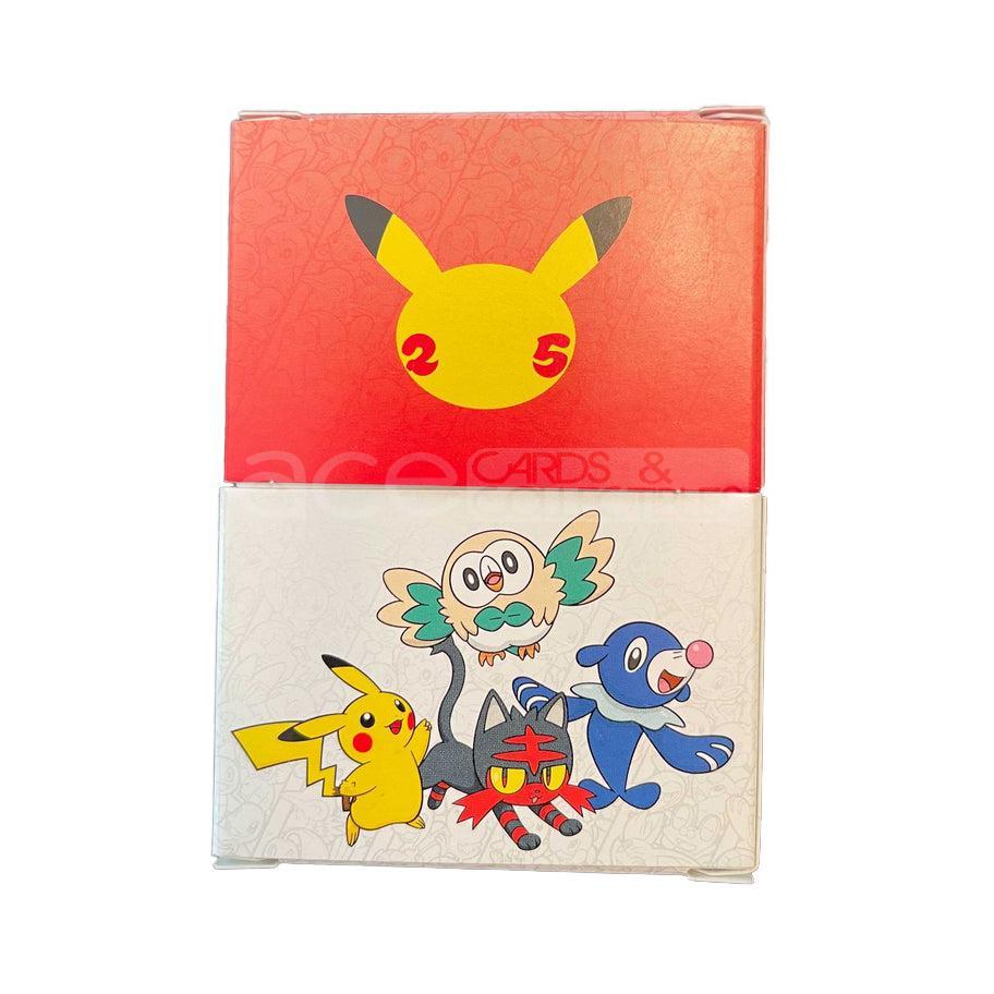 Pokemon TCG 25th Anniversary McDonald&#39;s Happy Meal Special Booster Pack-Green Packaging (Booster Pack + Card Holder)-The Pokémon Company International-Ace Cards &amp; Collectibles