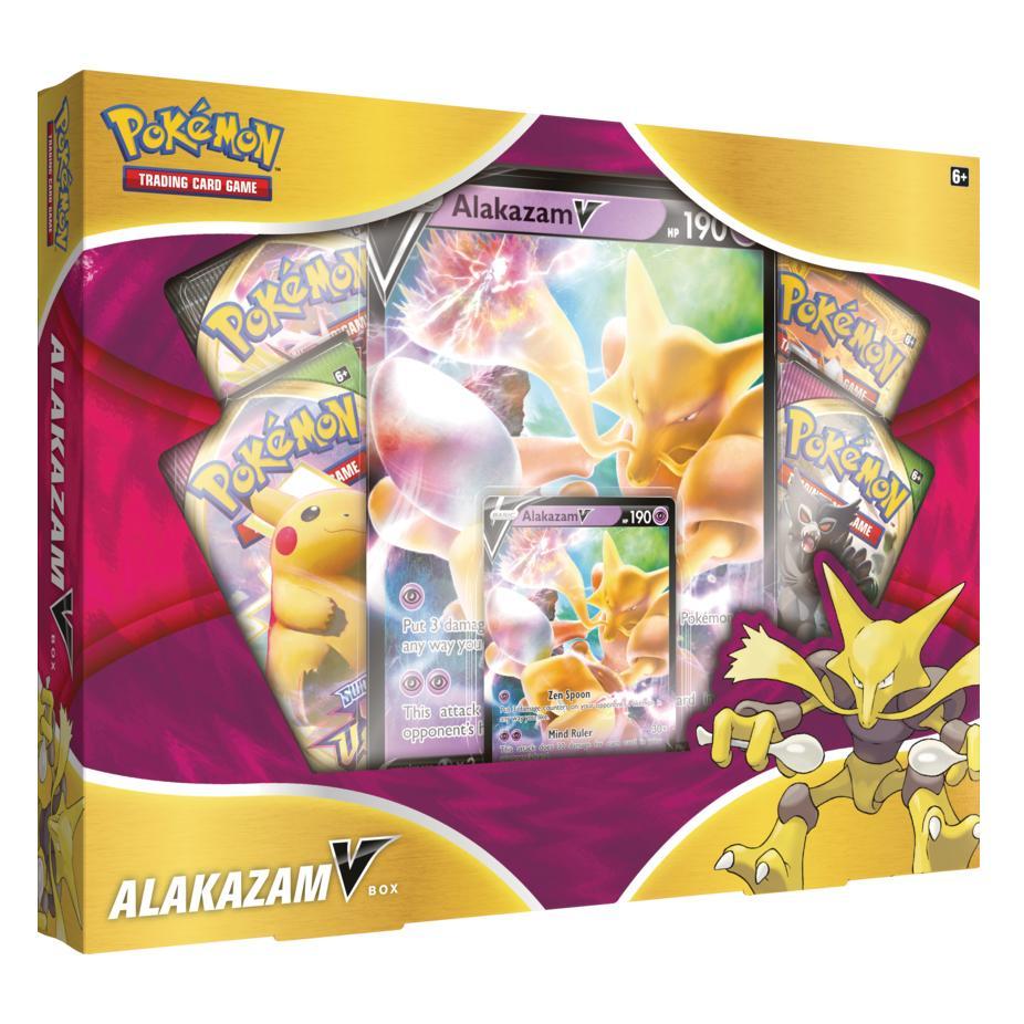 Pokémon TCG Alakazam V Box-The Pokémon Company International-Ace Cards &amp; Collectibles