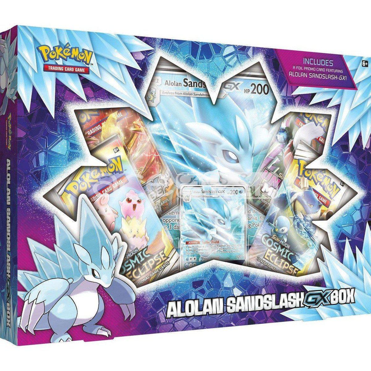 Pokemon TCG: Alolan Sandslash GX Box-The Pokémon Company International-Ace Cards &amp; Collectibles