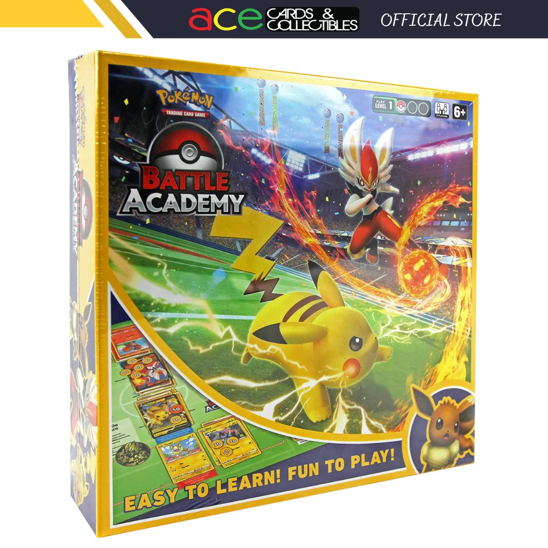 Pokemon TCG: Battle Academy 2022 (Cinderace V, Pikachu V &amp; Eevee V)-The Pokémon Company International-Ace Cards &amp; Collectibles