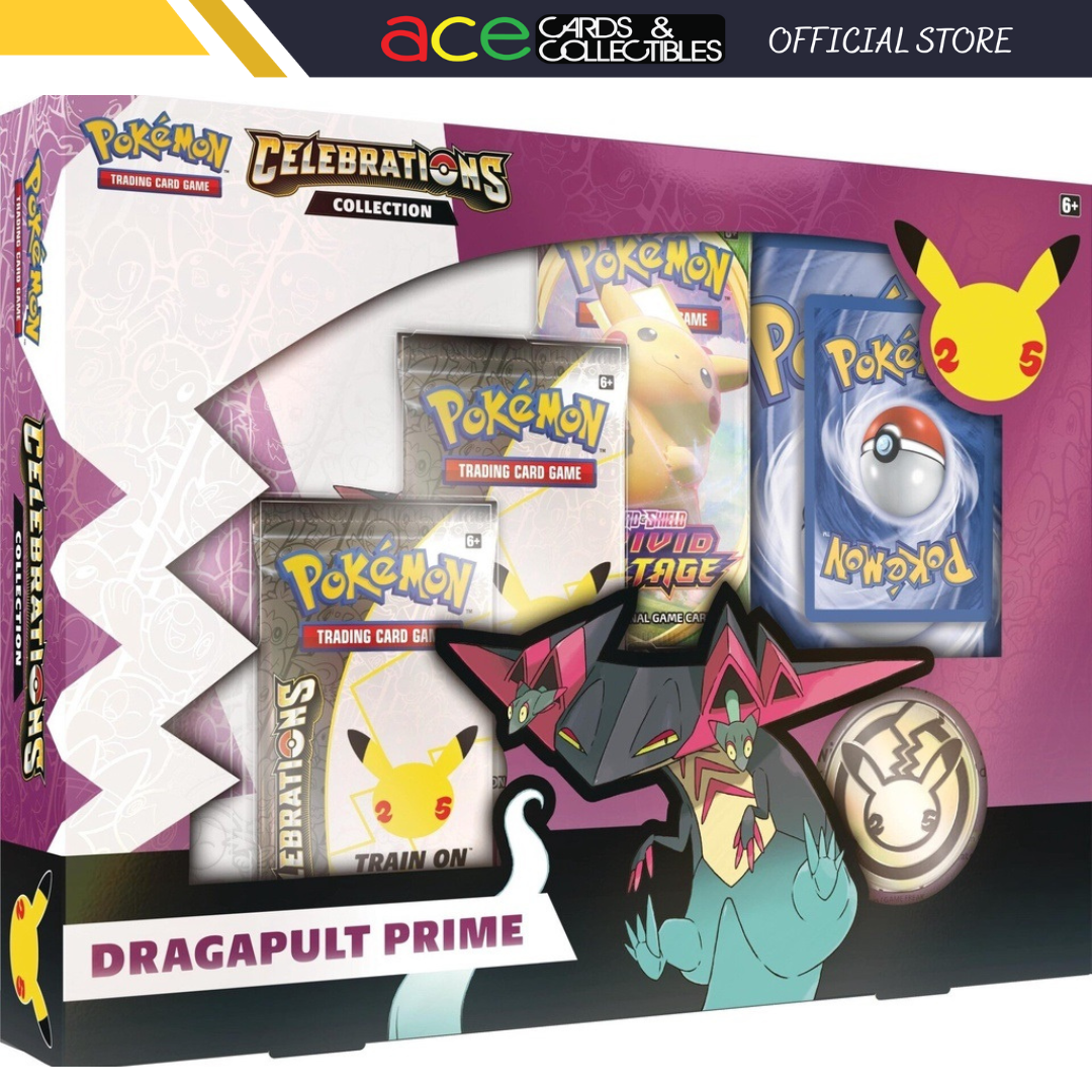 Pokemon TCG: Celebrations Collection—Dragapult Prime-The Pokémon Company International-Ace Cards &amp; Collectibles