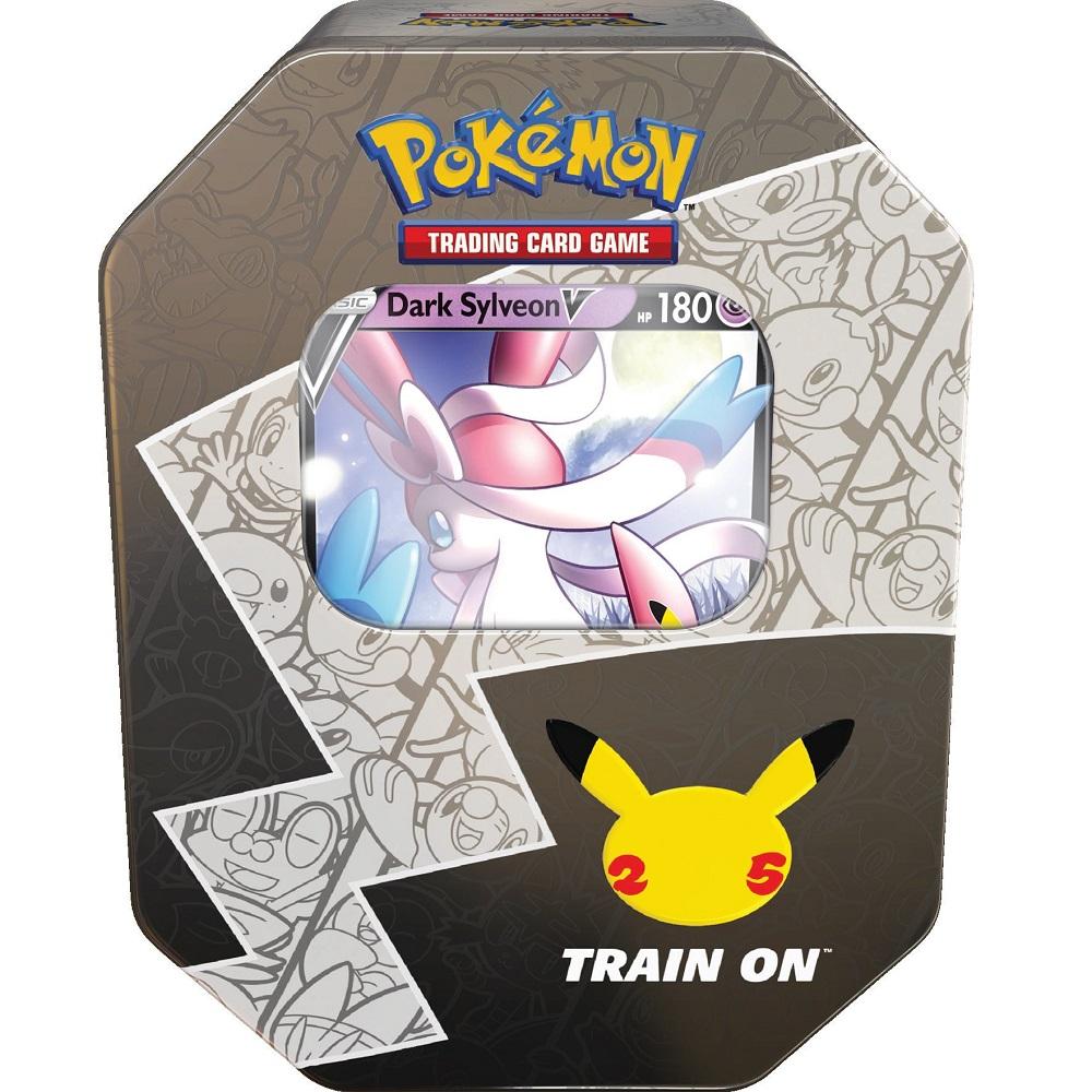 Pokemon TCG: Celebrations Collection Small Tins-Set of 2 (Charizard V & Dark Sylveon V)-The Pokémon Company International-Ace Cards & Collectibles
