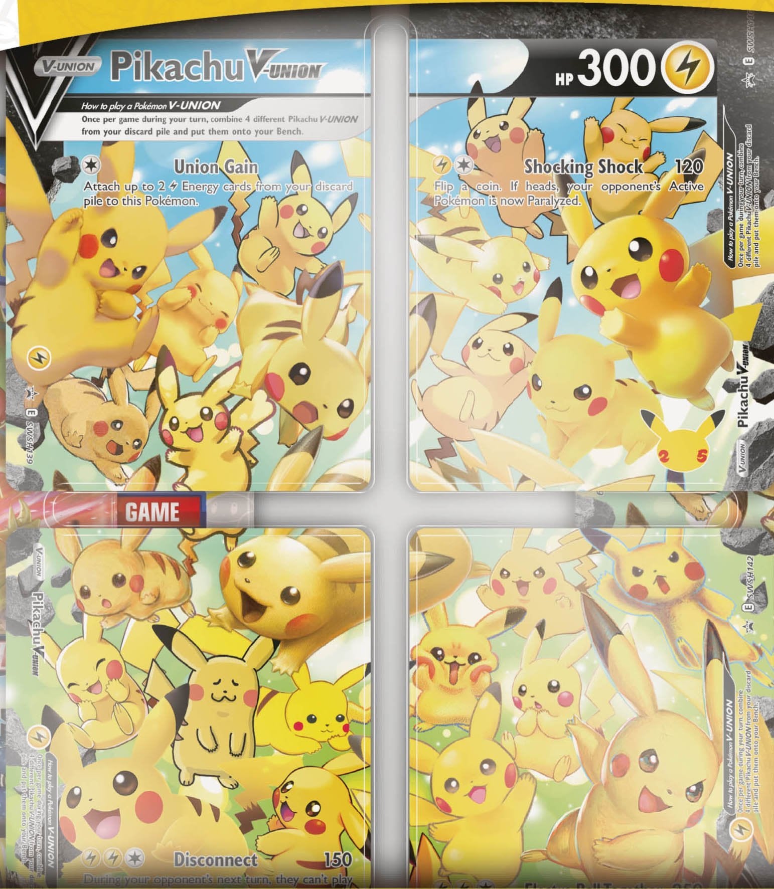 Pokemon TCG: Celebrations Special CollectionPikachu V-UNION - Ace Cards Sdn Bhd Pokemon TCG: Celebrations Special CollectionPikachu V-UNION - Ace Cards Sdn Bhd