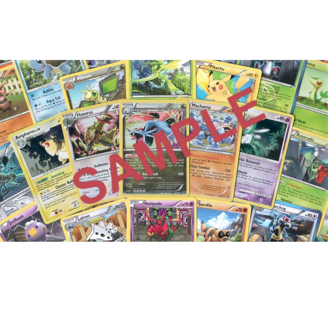 Pokemon TCG: Common Cards 50 pcs (Random) (English Version)-The Pokémon Company International-Ace Cards &amp; Collectibles