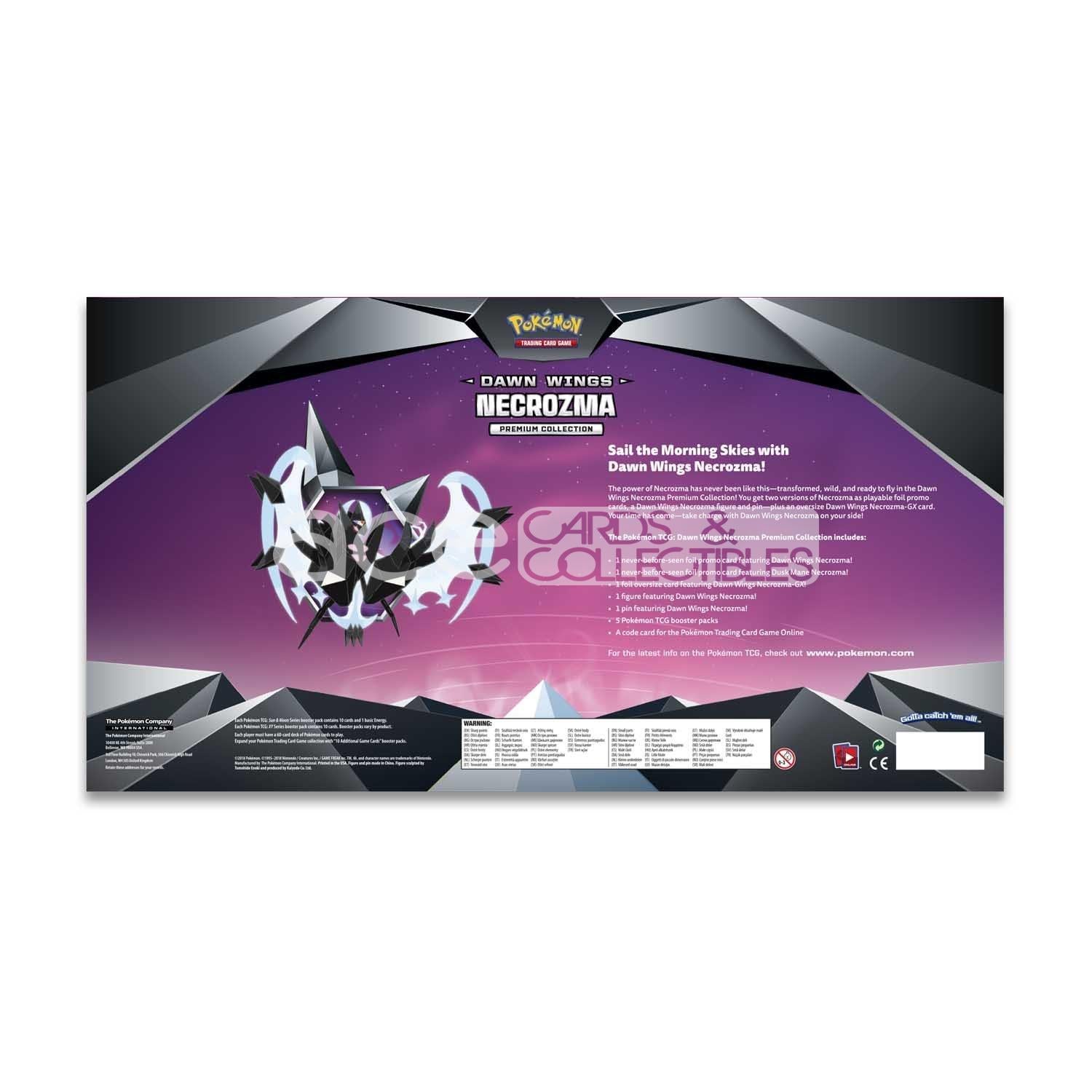 Pokemon TCG: Dawn Wings Necrozma GX Premium Collection Figure Box-The Pokémon Company International-Ace Cards & Collectibles