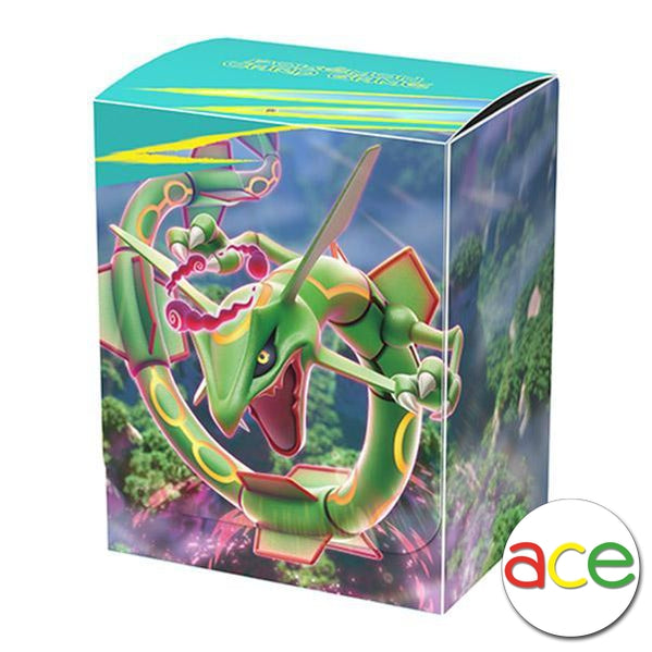 Pokemon TCG Deck Box (Rayquaza)-The Pokémon Company International-Ace Cards &amp; Collectibles