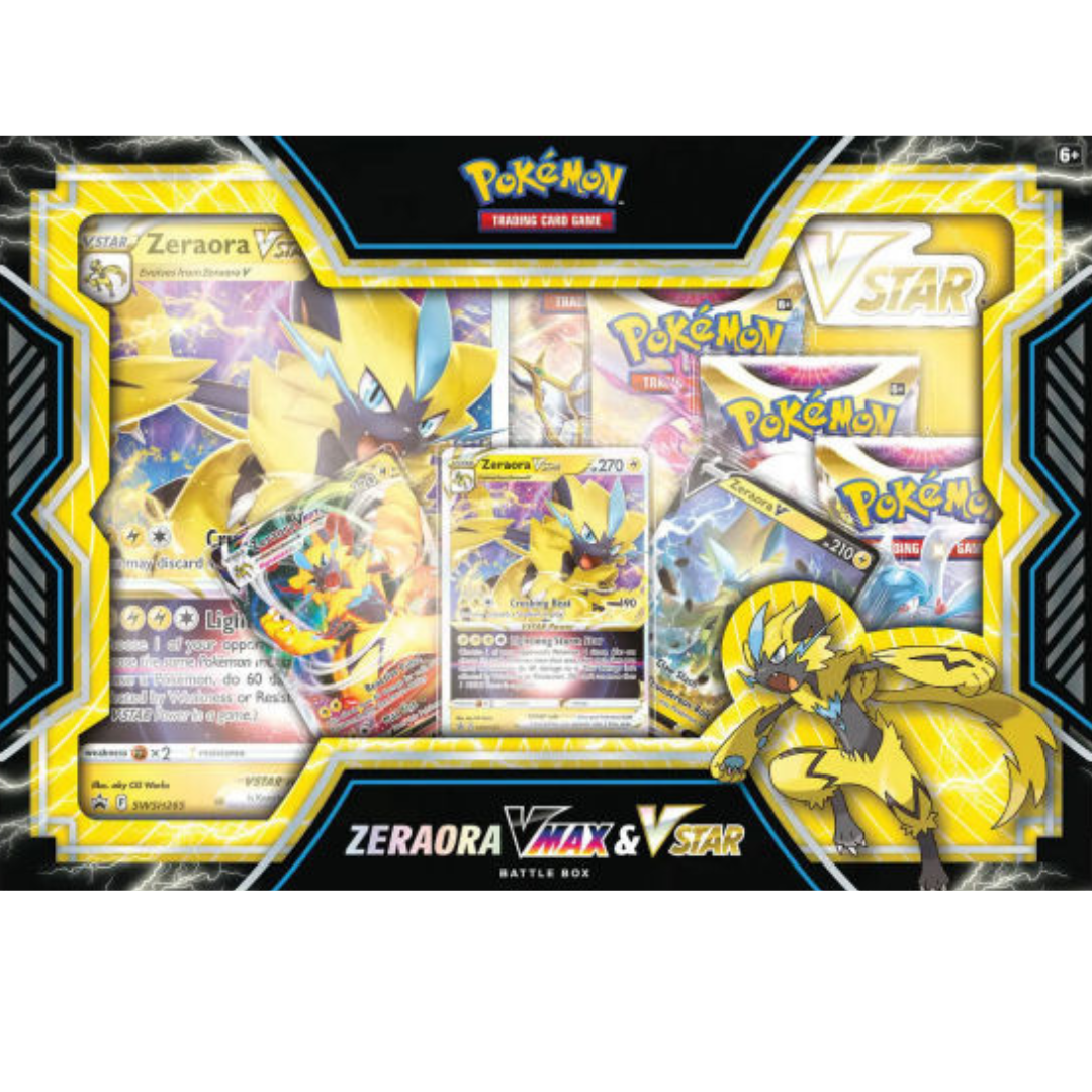 Pokemon TCG: Deoyxs & Zeraora VMAX & VSTAR Battle Box-Deoyxs VMAX & VSTAR-The Pokémon Company International-Ace Cards & Collectibles