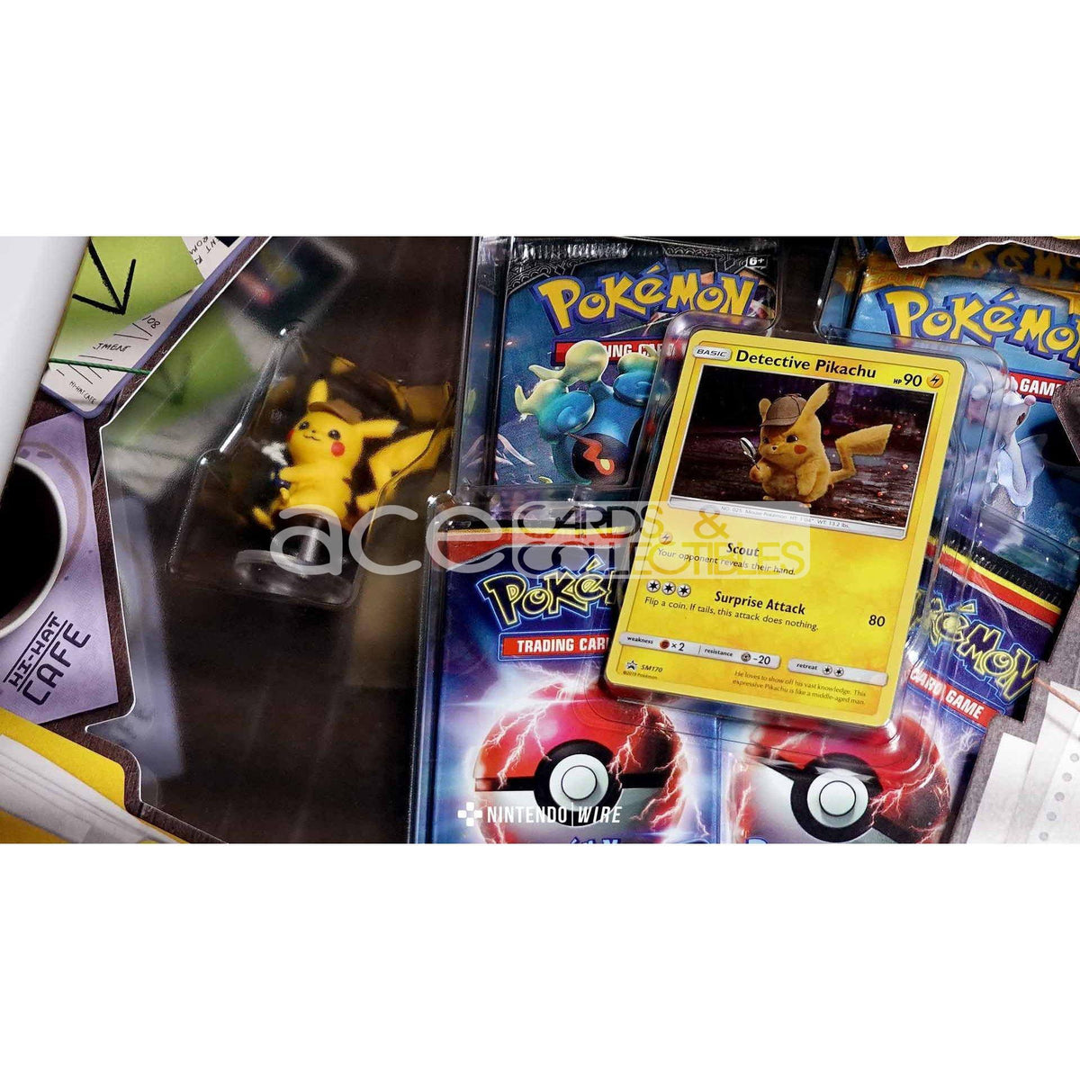 Pokemon TCG: Detective Pikachu Cafe Figure Collection-The Pokémon Company International-Ace Cards &amp; Collectibles