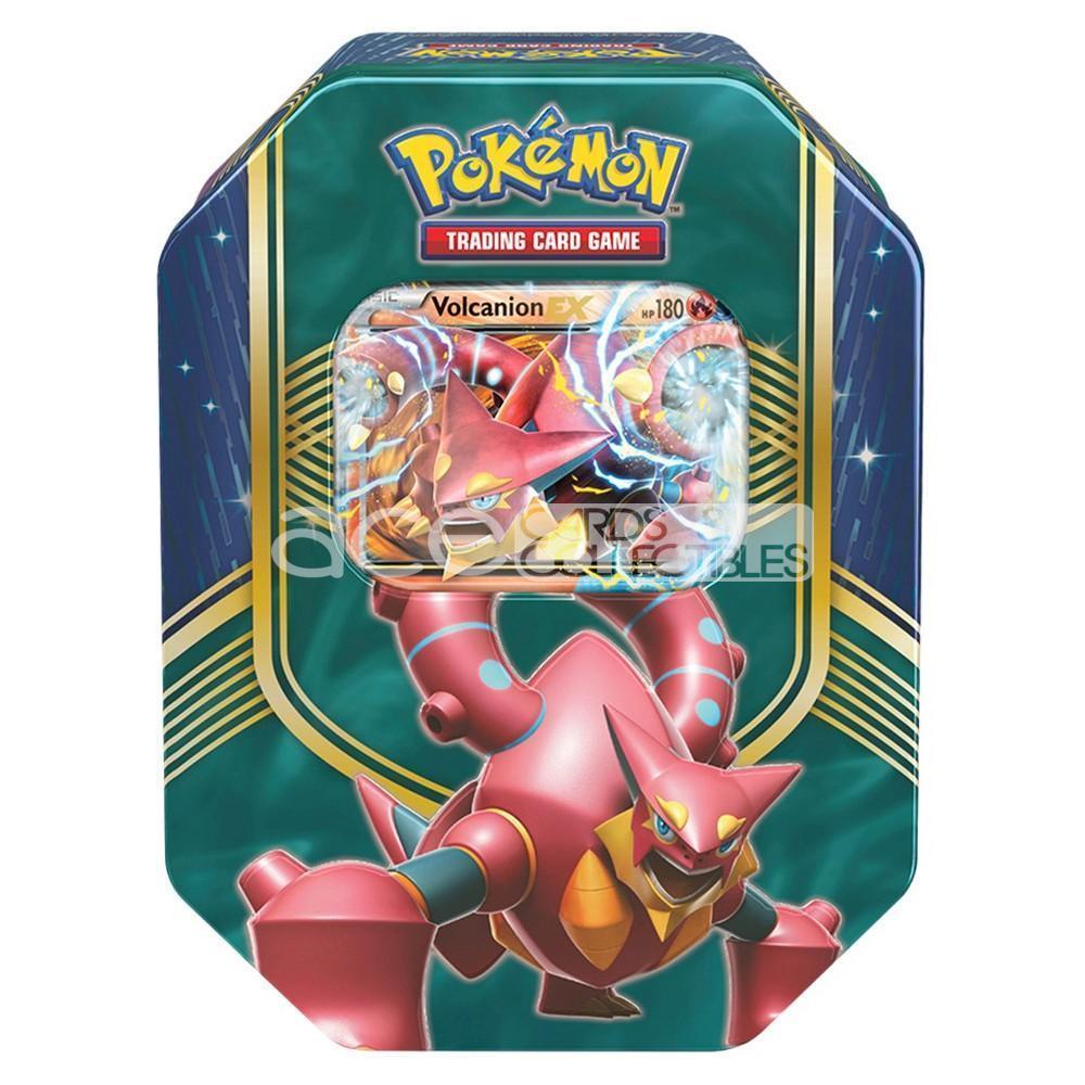 Pokemon TCG: Ex Power Up Tin (Volcanion GX)-The Pokémon Company International-Ace Cards &amp; Collectibles