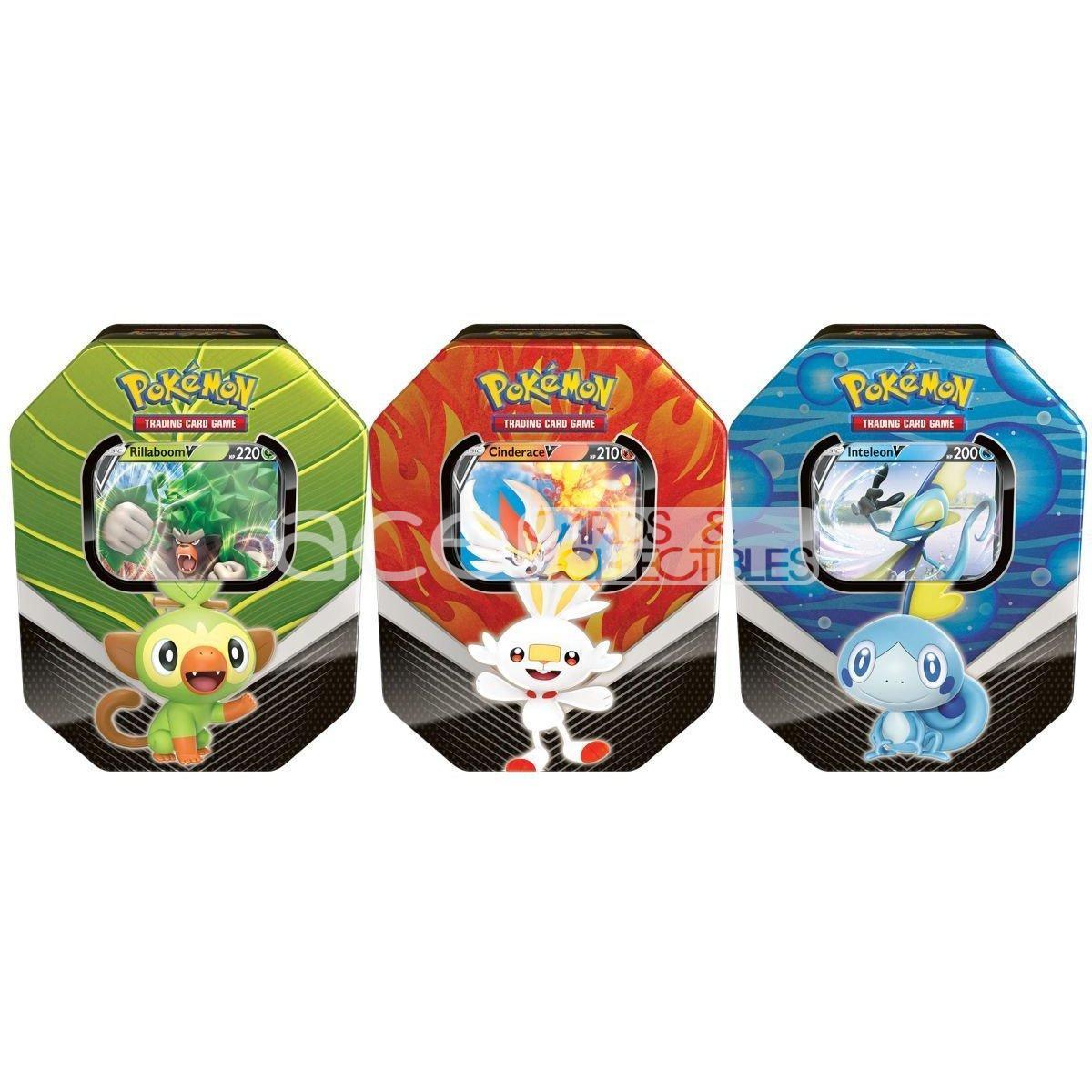 Pokemon TCG Galar Partners Tin-Rillaboom V Tin-The Pokémon Company International-Ace Cards & Collectibles