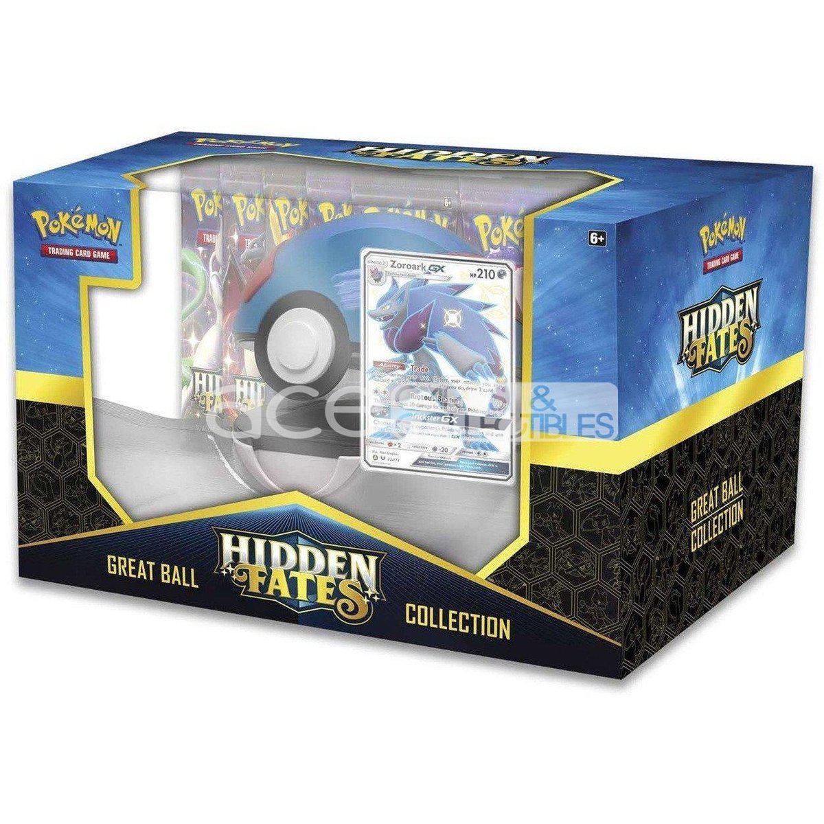 Pokemon TCG: Hidden Fates Great Ball Box (Zoroark GX)-The Pokémon Company International-Ace Cards &amp; Collectibles