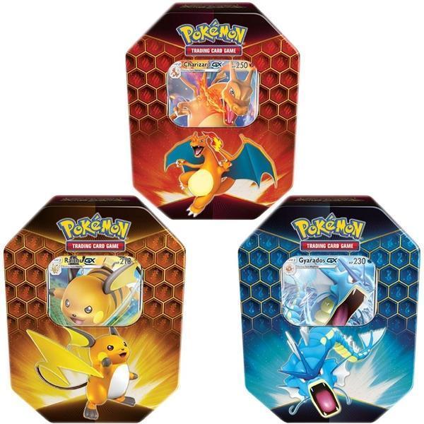 Pokemon TCG: Hidden Fates Tin (Reprint 2021)-Set of 3 Tin-The Pokémon Company International-Ace Cards &amp; Collectibles