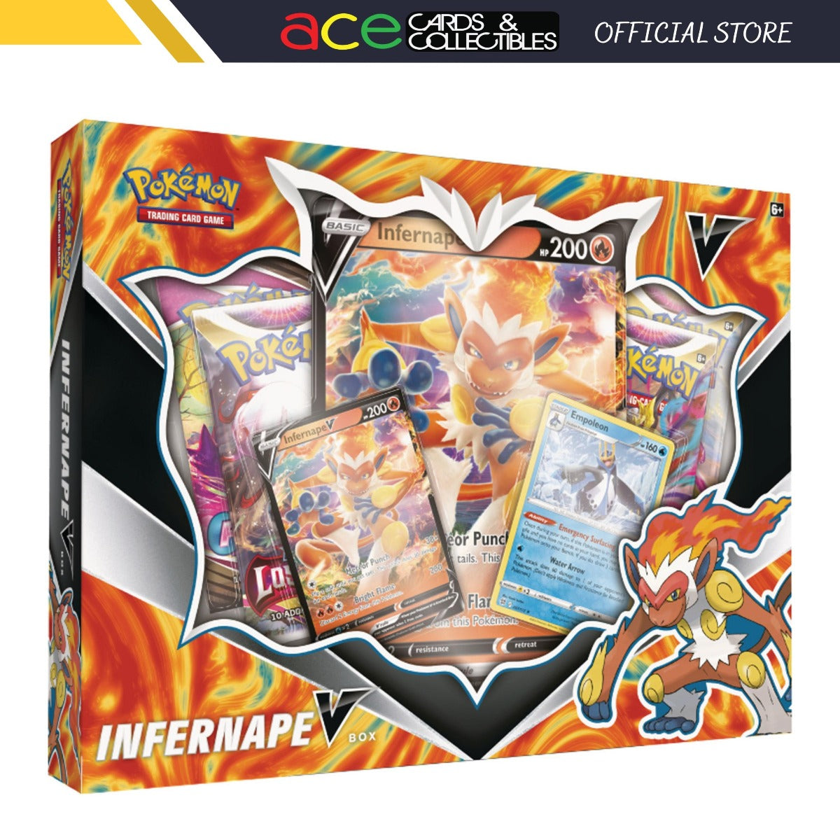 Pokemon TCG: Infernape V Box-The Pokémon Company International-Ace Cards & Collectibles
