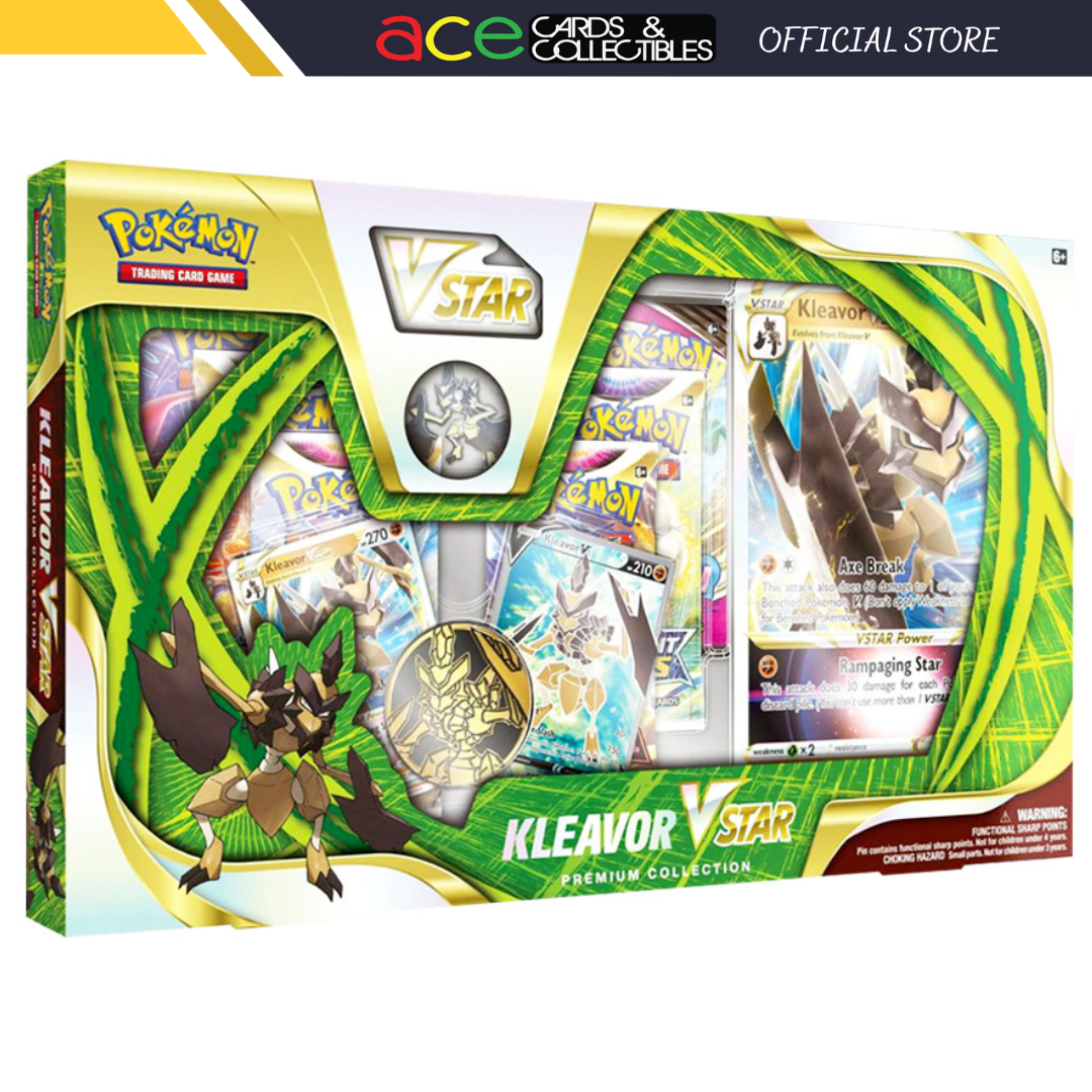 Pokémon TCG: Kleavor VSTAR Premium Collection-The Pokémon Company International-Ace Cards &amp; Collectibles