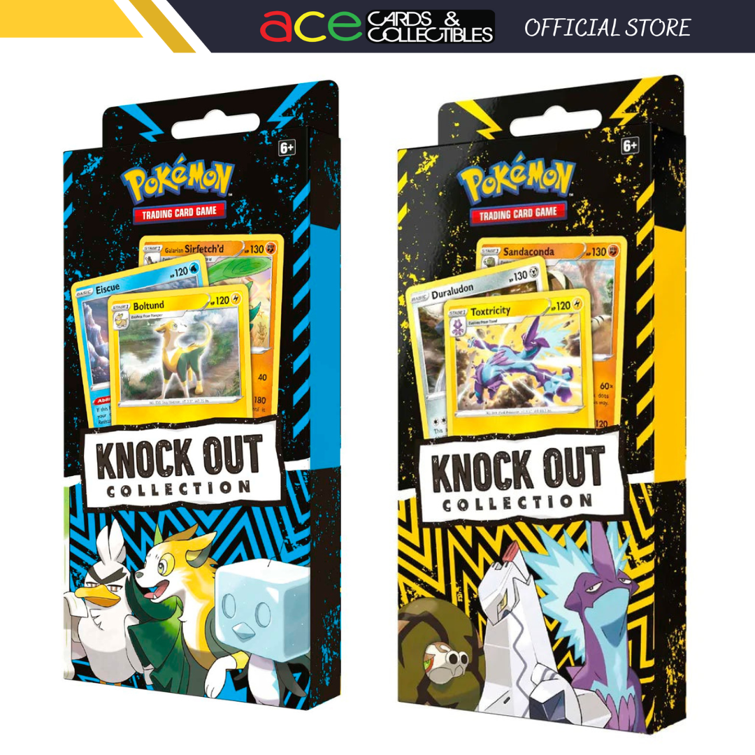 Pokemon TCG Knock Out Collection-Boltund & Eiscue & Sirfetch'd-The Pokémon Company International-Ace Cards & Collectibles