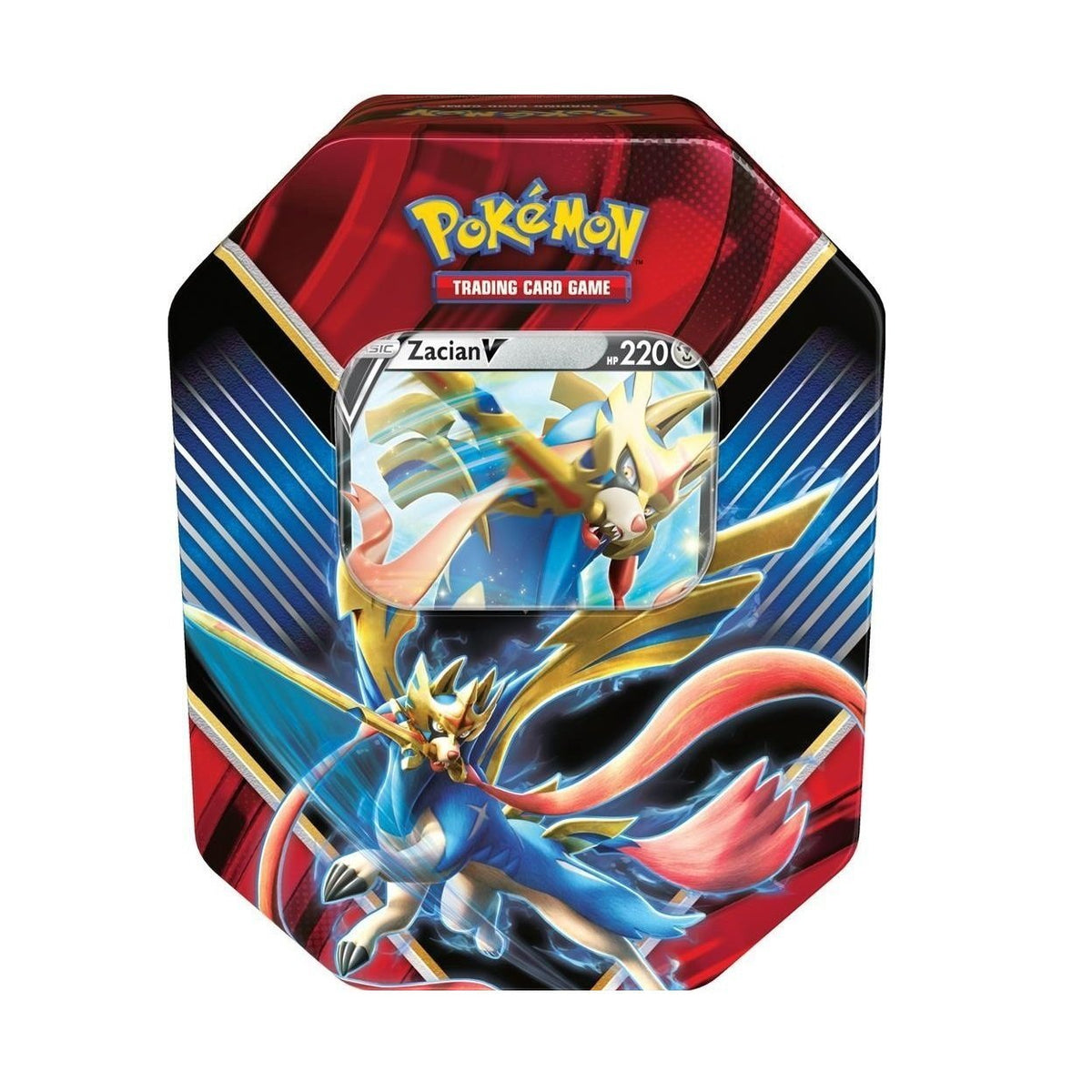 Pokémon TCG: Legends of Galar Tin-Zacian V-The Pokémon Company International-Ace Cards &amp; Collectibles