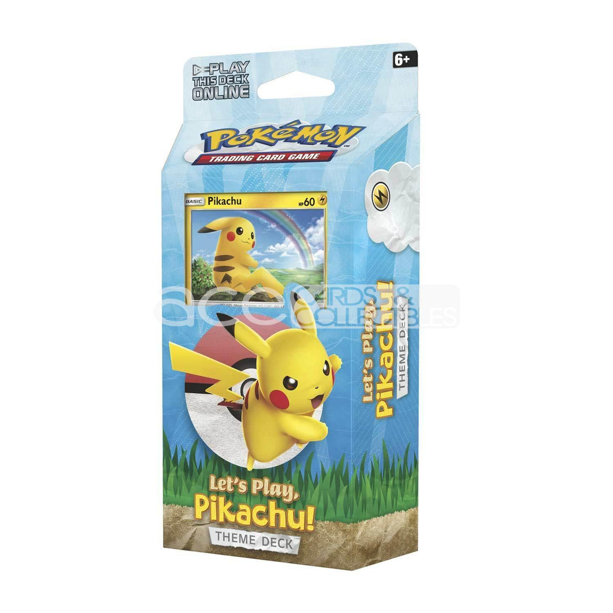 Pokemon TCG: Let&#39;s Play Pikachu/Eevee! Theme Deck-Theme Deck Lets Play Pikachu-The Pokémon Company International-Ace Cards &amp; Collectibles