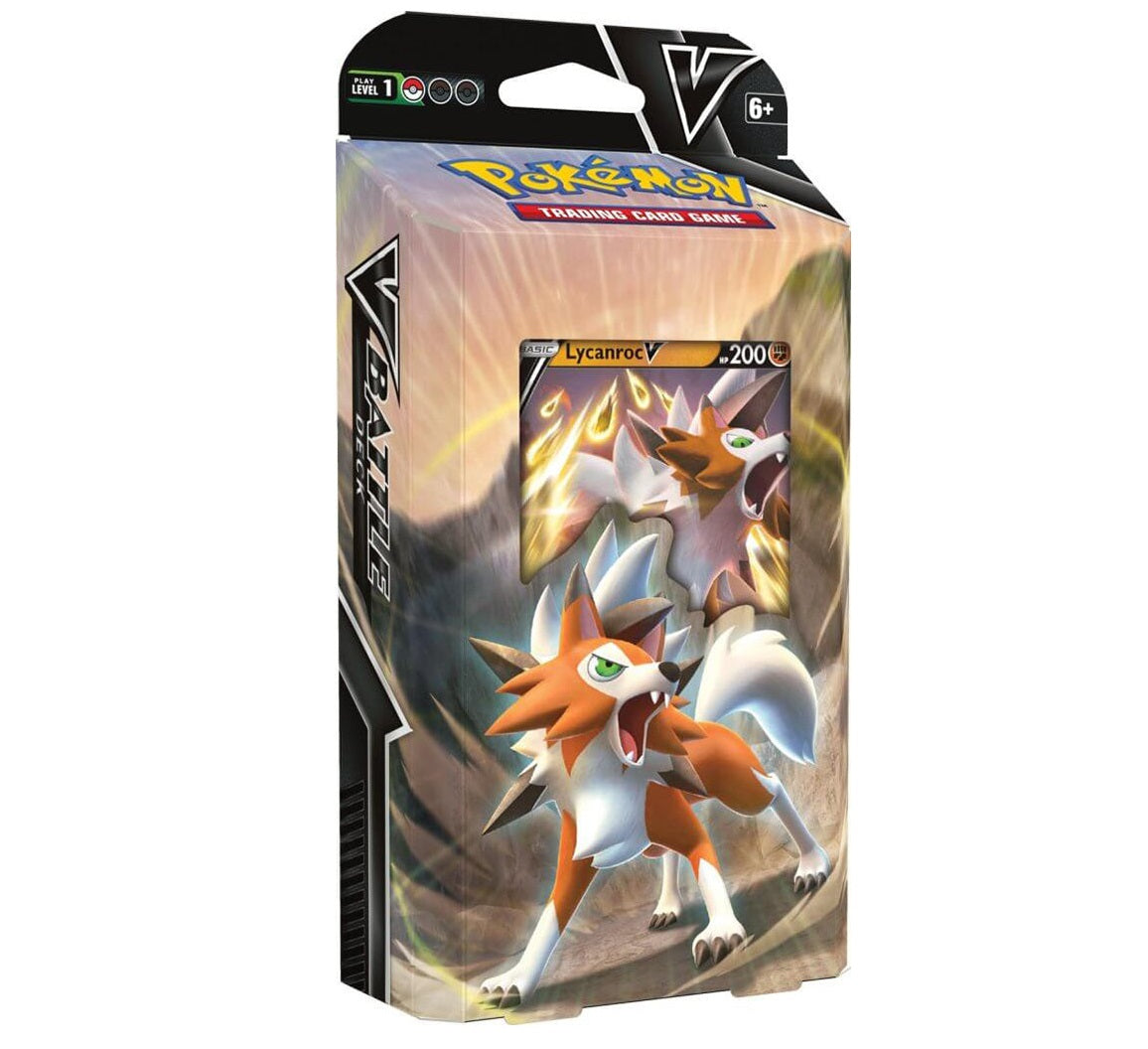 Pokemon TCG: ( Lycanroc V / Corviknight V ) Battle Deck-Lycanroc V Deck-The Pokémon Company International-Ace Cards & Collectibles