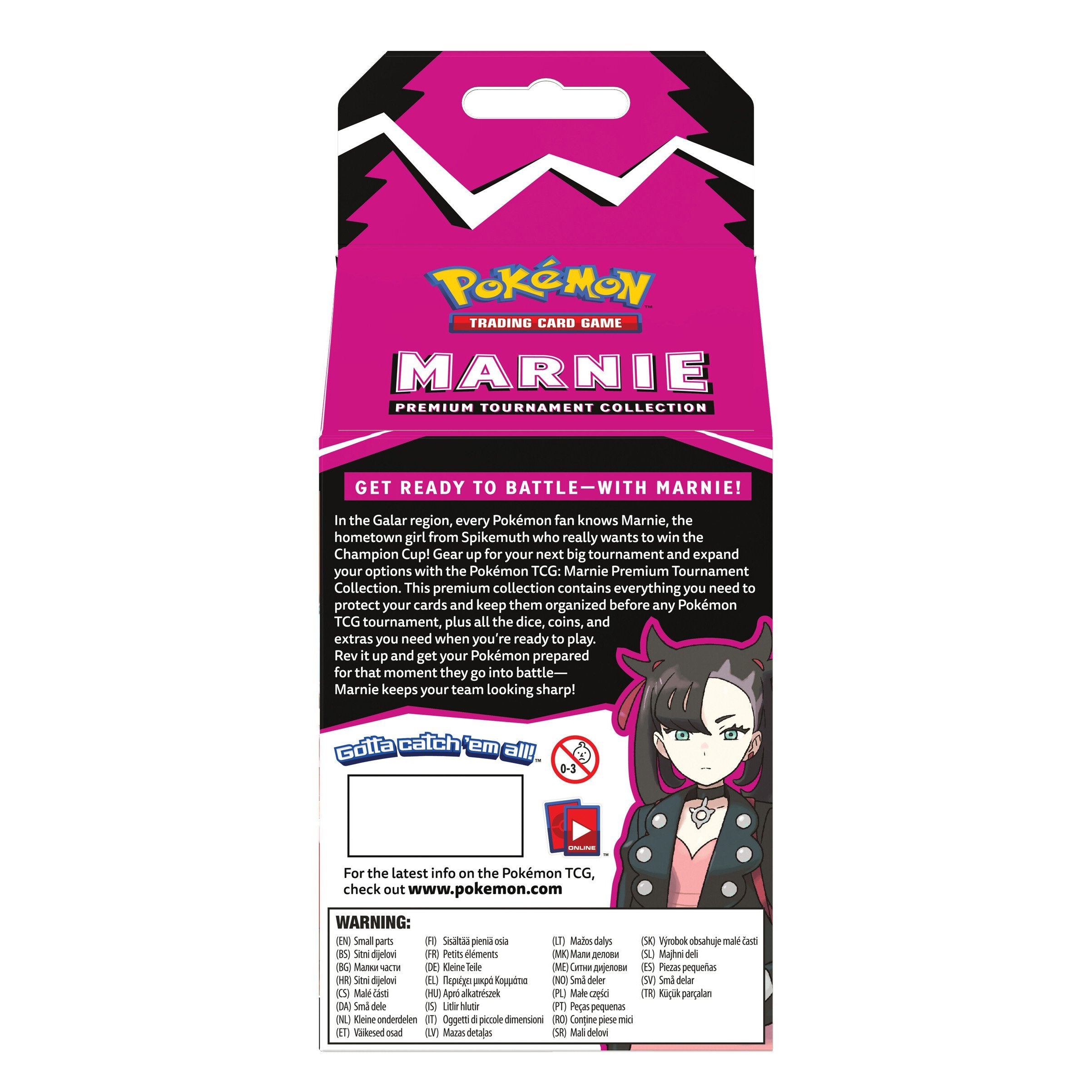 Pokémon TCG Marnie Premium Tournament Collection Box - Ace Cards