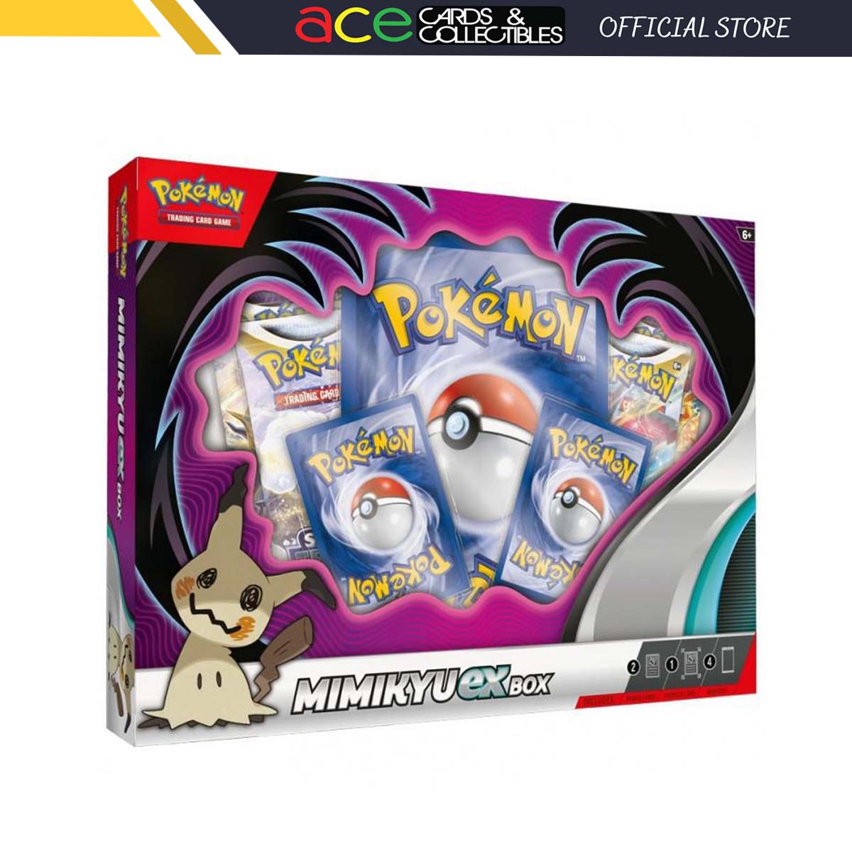 Pokemon TCG: Mimikyu ex Box-The Pokémon Company International-Ace Cards & Collectibles