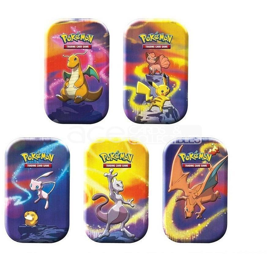 Pokemon TCG: Mini Tin Kanto Ver2-Mew &amp; Pysduck-The Pokémon Company International-Ace Cards &amp; Collectibles
