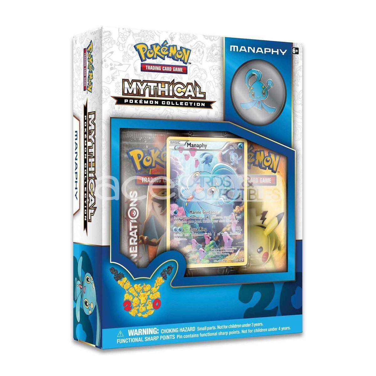 Pokemon TCG: Mythical Pokémon Collection - Manaphy-The Pokémon Company International-Ace Cards &amp; Collectibles