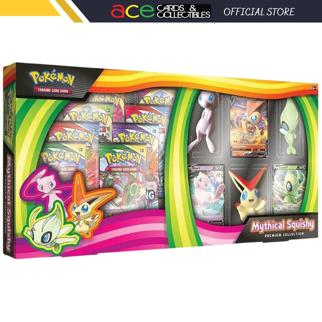Pokemon TCG: Mythical Squishy Premium Collection-The Pokémon Company International-Ace Cards & Collectibles