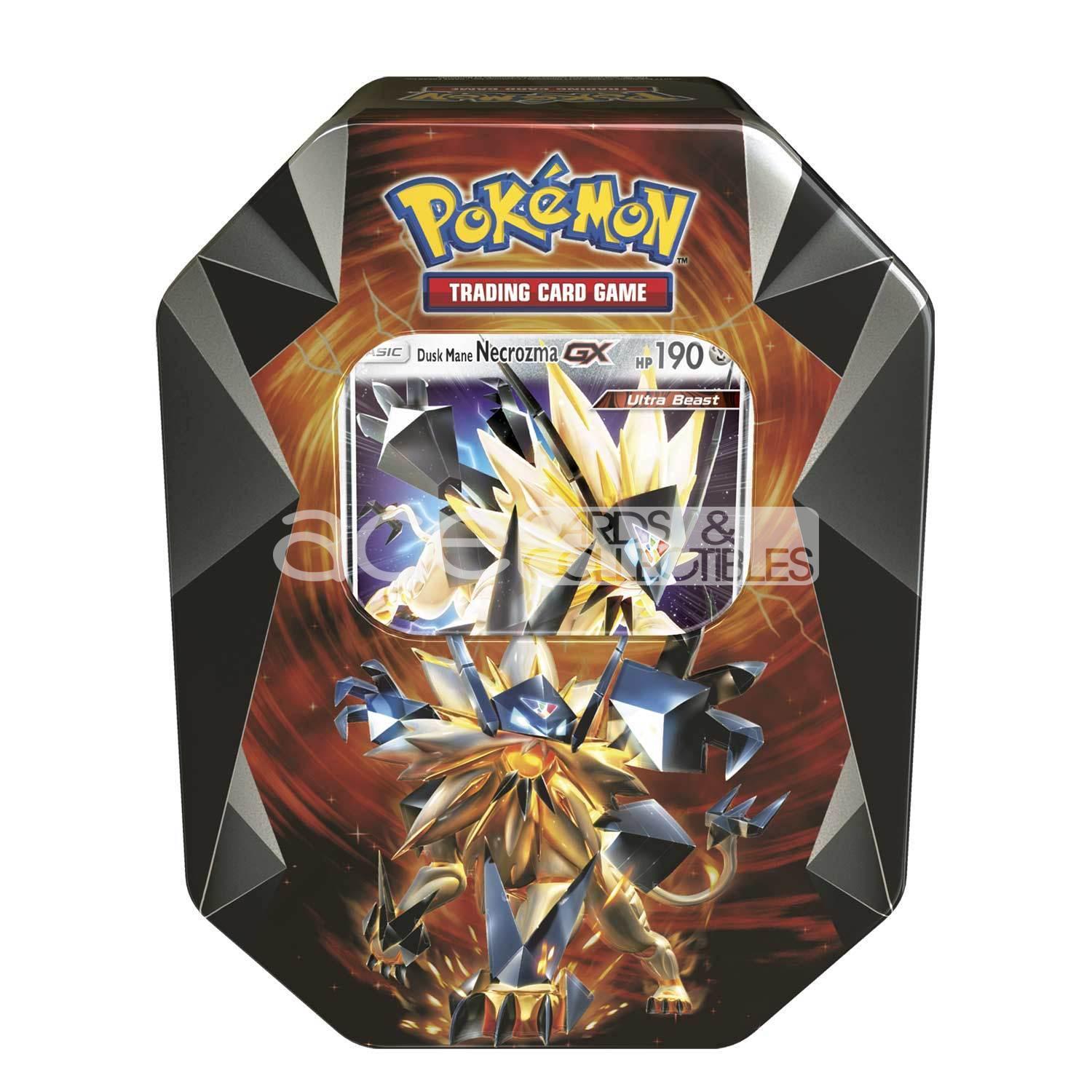 Pokemon TCG: Necrozma Prism Tin-Dawn Wings Necrozma GX Tin-The Pokémon Company International-Ace Cards & Collectibles