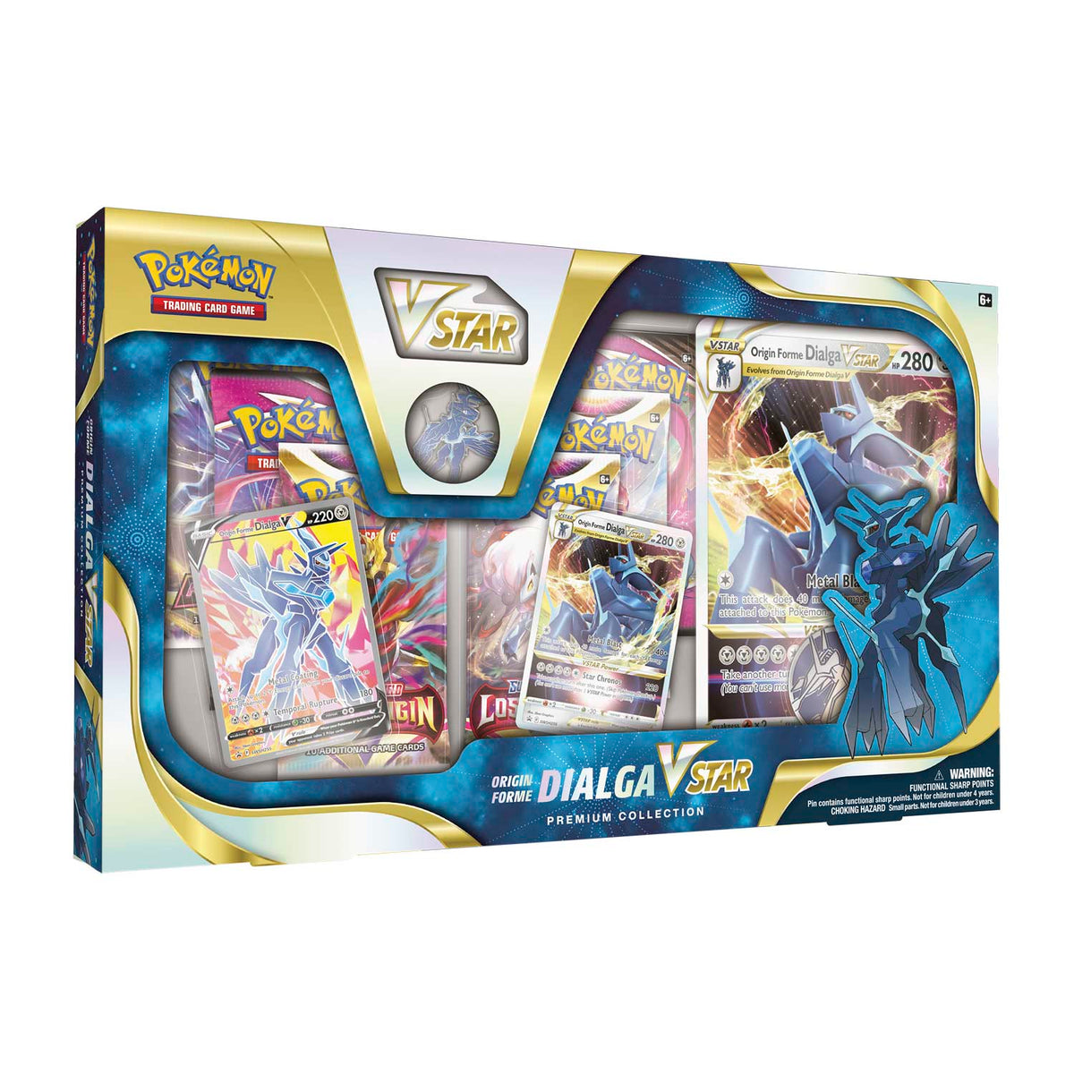 Pokemon TCG: Palkia &amp; Dialga VSTAR Premium Collection-Dialga VSTAR Premium Collection-The Pokémon Company International-Ace Cards &amp; Collectibles