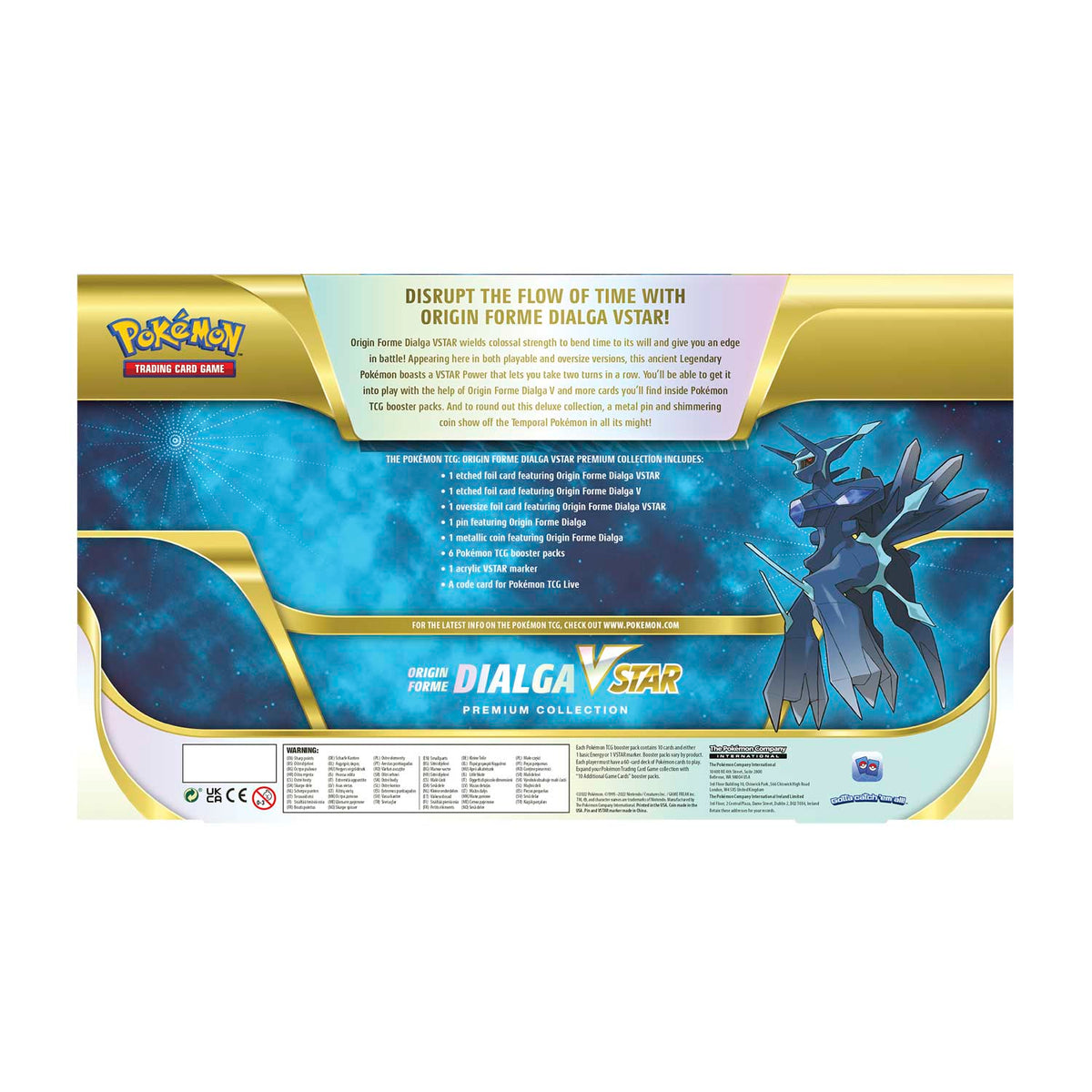 Pokemon TCG: Palkia &amp; Dialga VSTAR Premium Collection-Palkia VSTAR Premium Collection-The Pokémon Company International-Ace Cards &amp; Collectibles