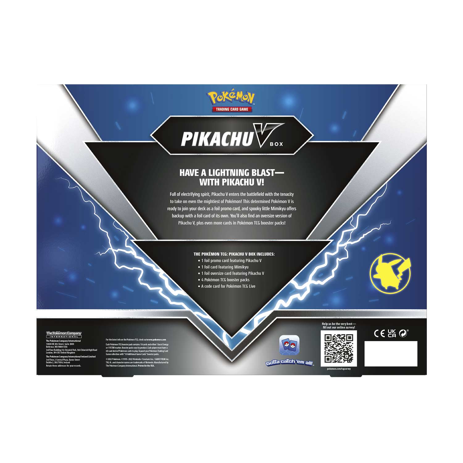 Pokemon TCG: Pikachu V Box-The Pokémon Company International-Ace Cards & Collectibles