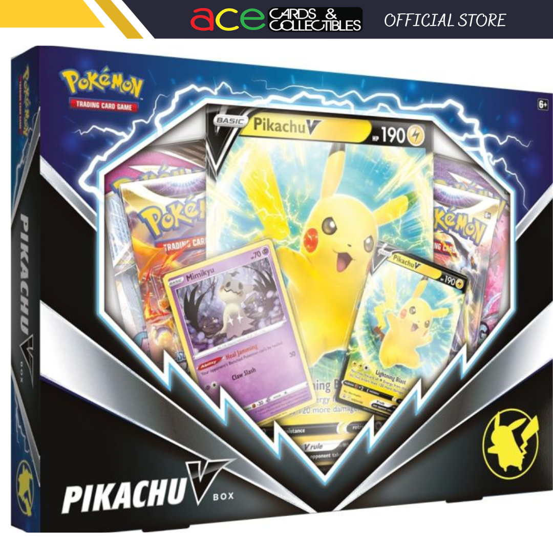 Pokemon TCG: Pikachu V Box-The Pokémon Company International-Ace Cards &amp; Collectibles