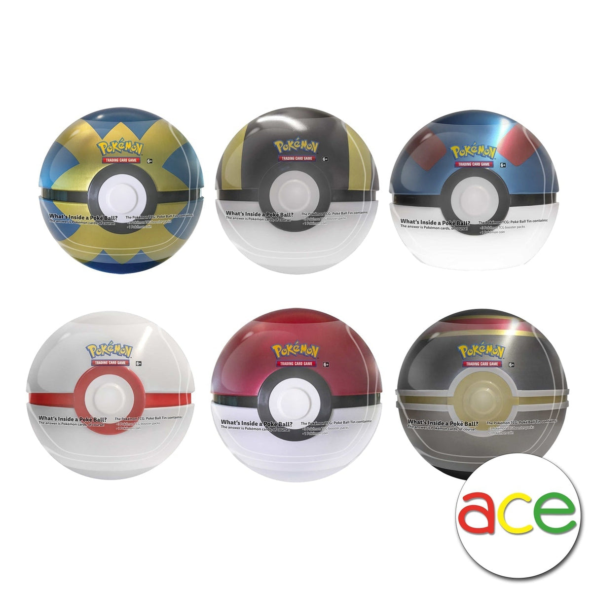 Pokémon TCG: Pokeball Tin Best of 2021-Poke Ball Tin-The Pokémon Company International-Ace Cards & Collectibles