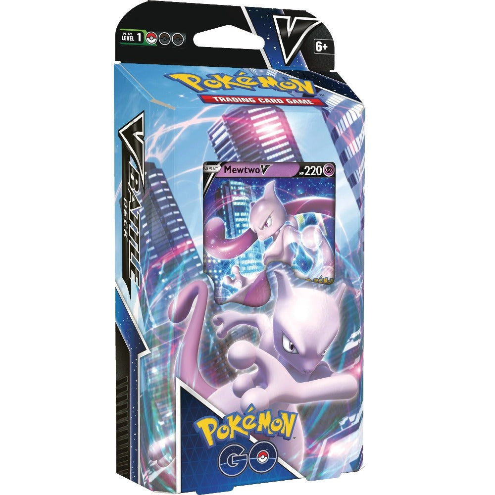 Pokemon TCG: Pokemon GO (Mewtwo V / Melmetal V) Battle Deck-Mewtwo V Deck-The Pokémon Company International-Ace Cards &amp; Collectibles