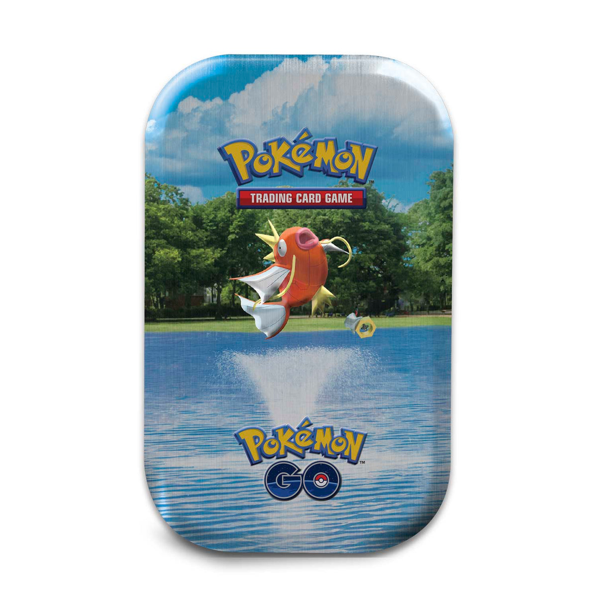 Pokemon TCG: Pokemon GO Mini Tin-Magikarp &amp; Meltan Tin-The Pokémon Company International-Ace Cards &amp; Collectibles