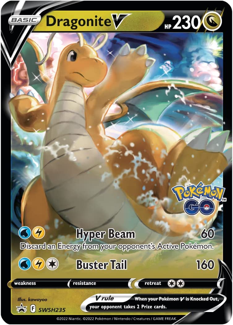 Pokemon TCG: Pokemon GO Premier Deck Holder Collection (Dragonite VSTA