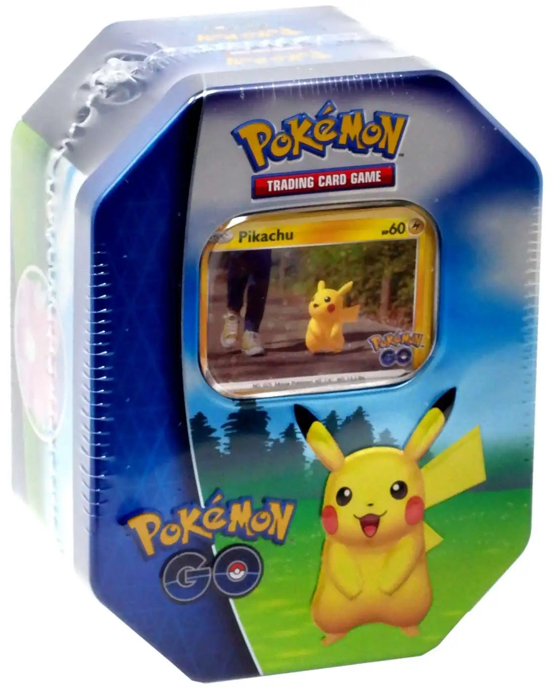 Pokemon TCG: Pokemon GO Tin [Pikachu, Snorlax, Blissey]-Pikachu Tin-The Pokémon Company International-Ace Cards &amp; Collectibles