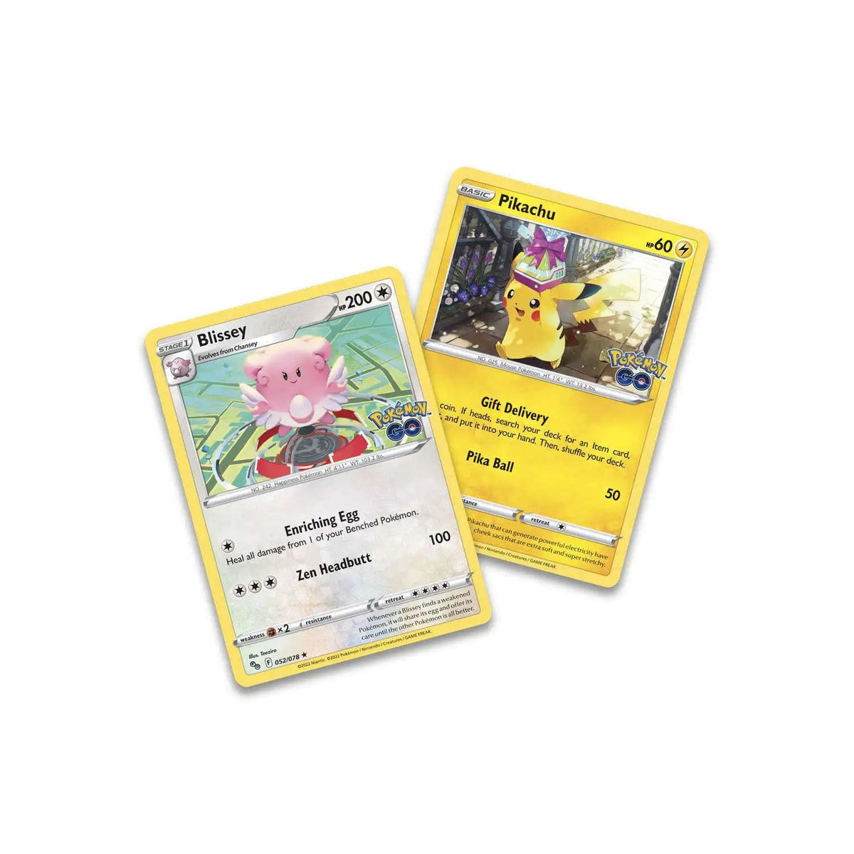 Pokemon TCG: Pokemon GO Tin [Pikachu, Snorlax, Blissey]-Set of 3 (Pikachu &amp; Snorlax &amp; Blissey)-The Pokémon Company International-Ace Cards &amp; Collectibles