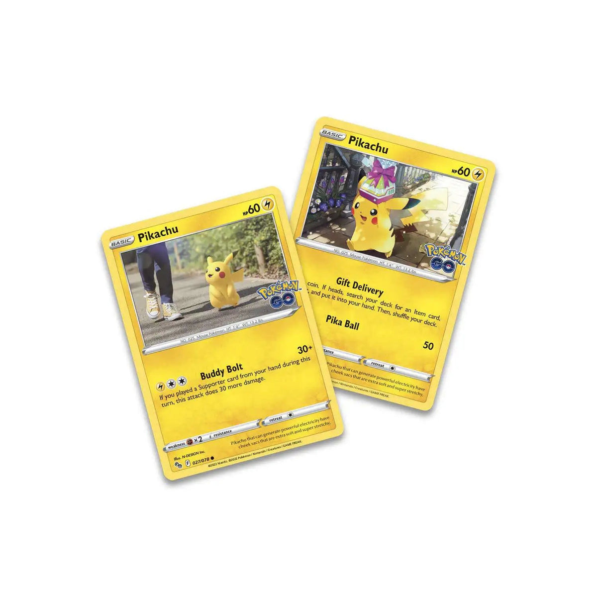 Pokemon TCG: Pokemon GO Tin [Pikachu, Snorlax, Blissey]-Set of 3 (Pikachu &amp; Snorlax &amp; Blissey)-The Pokémon Company International-Ace Cards &amp; Collectibles