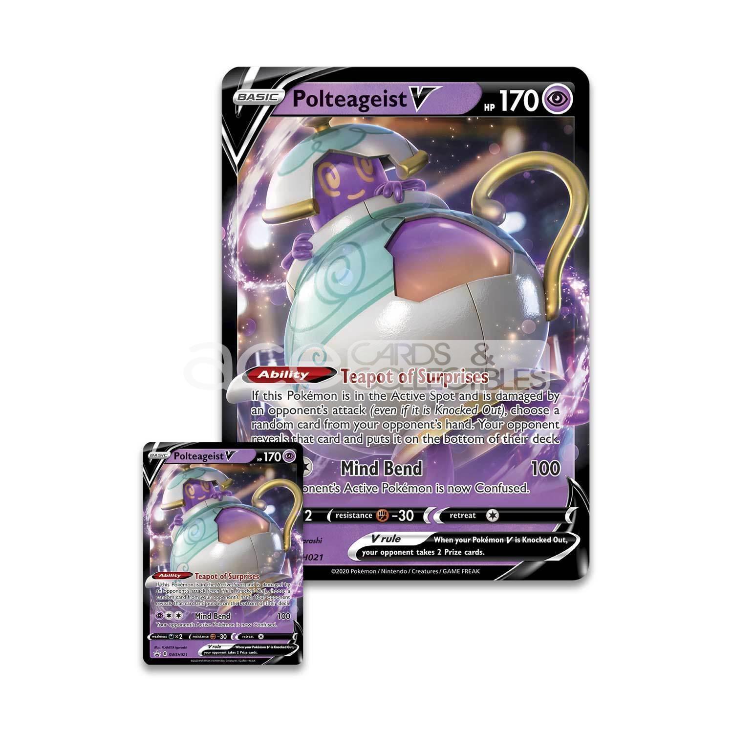 Pokemon TCG: Polteageist V Box-The Pokémon Company International-Ace Cards & Collectibles